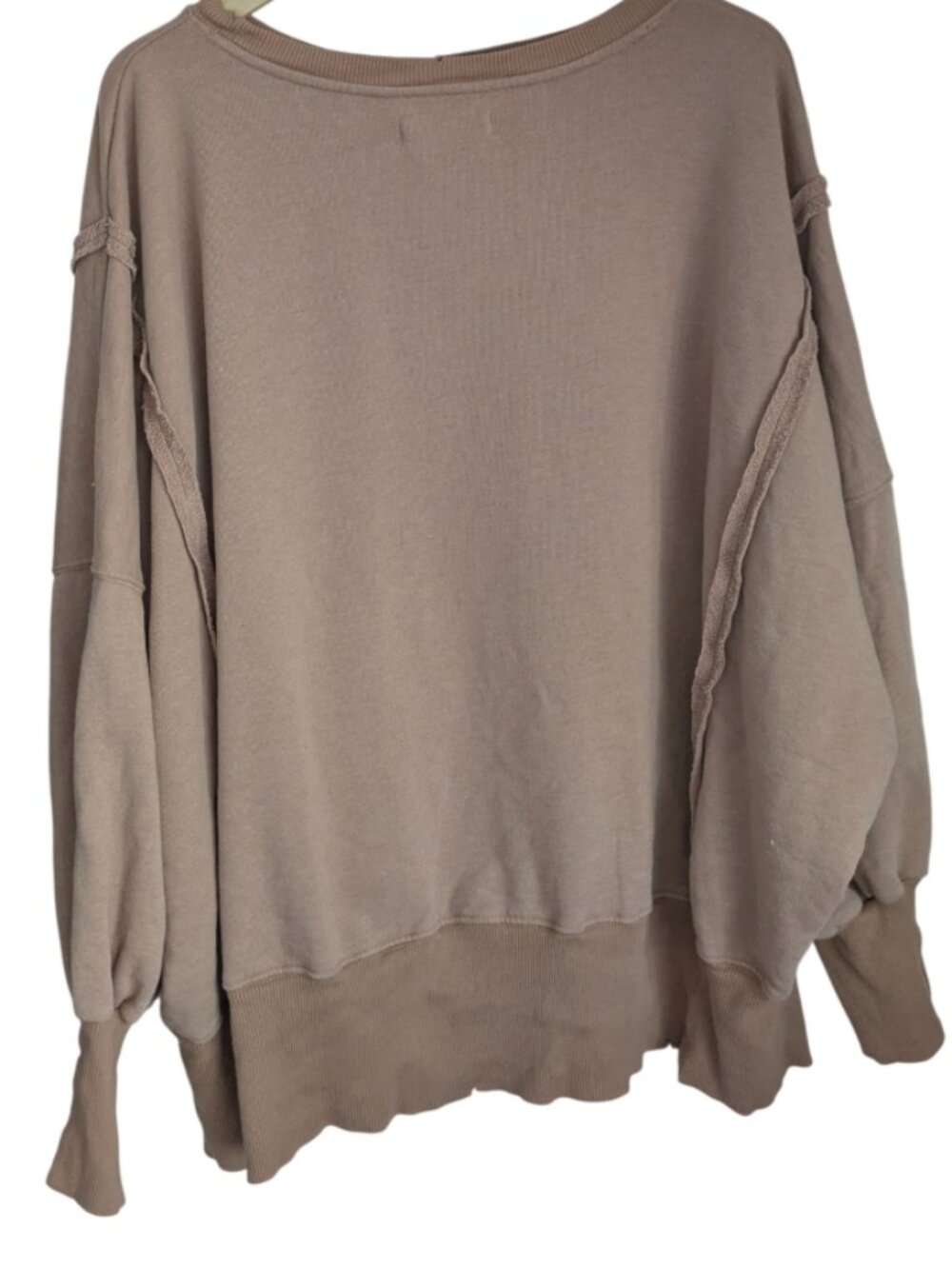 Free People We The Free Camden Mirrored Horses Graphic Sweatshirt Cowgirl Boho M - Picture 6 of 11